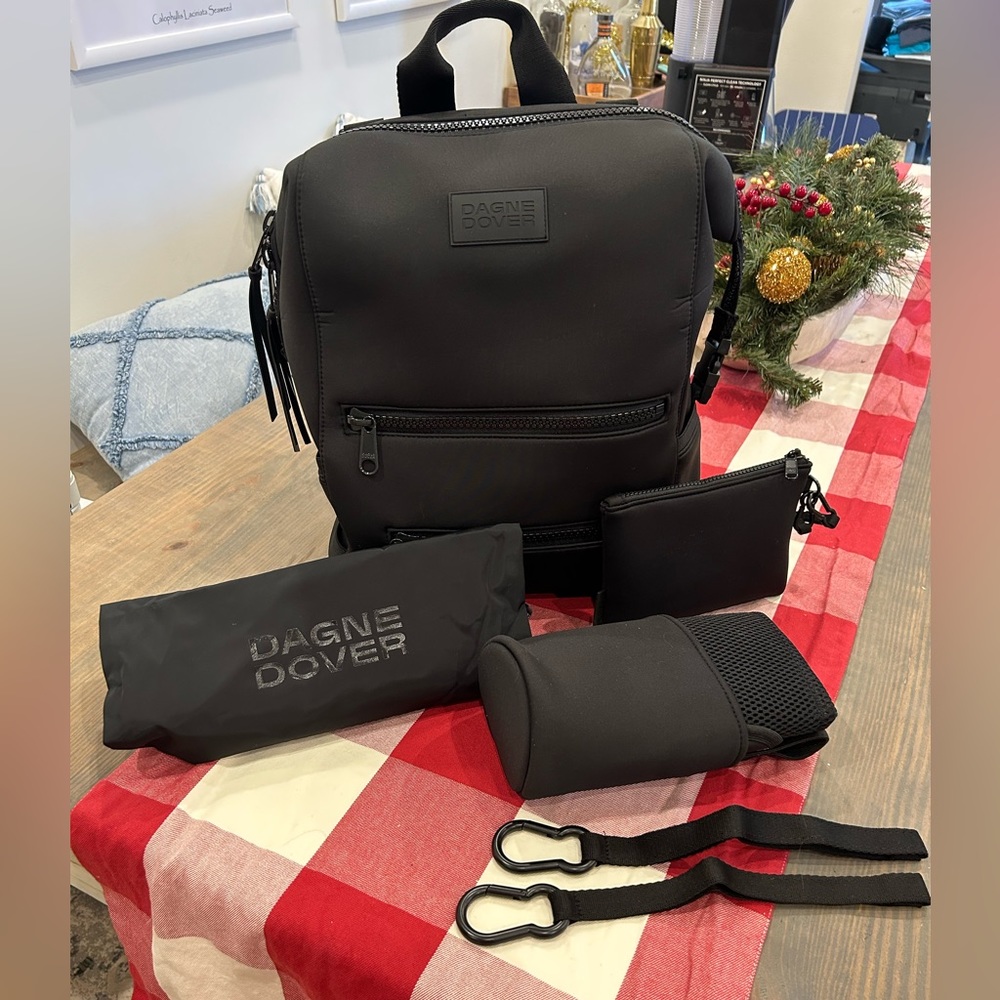 Dagne Dover Large Indi Backpack in Onyx